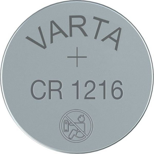 CR1216 - Lithium-Knopfzelle, 3V Varta